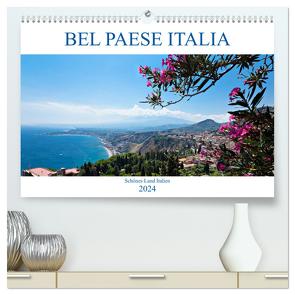 Bel baese Italia – Schönes Land Italien (hochwertiger Premium Wandkalender 2024 DIN A2 quer), Kunstdruck in Hochglanz von Steiner,  Wolfgang