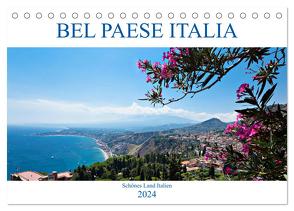 Bel baese Italia – Schönes Land Italien (Tischkalender 2024 DIN A5 quer), CALVENDO Monatskalender von Steiner,  Wolfgang