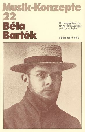 Béla Bartók von Metzger,  Heinz-Klaus, Riehn,  Rainer