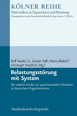 Belastungsstörung mit System von Alsdorf,  Nora, Handrich,  Christoph, Haubl,  Rolf, Voß,  G. Günter