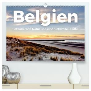 Belgien – Bezaubernde Natur und eindrucksvolle Städte. (hochwertiger Premium Wandkalender 2024 DIN A2 quer), Kunstdruck in Hochglanz von Scott,  M.