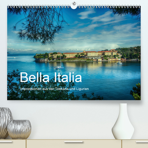 Bella Italia – Impressionen aus der Toskana und Ligurien (Premium, hochwertiger DIN A2 Wandkalender 2021, Kunstdruck in Hochglanz) von Wenske,  Steffen