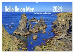 Belle Ile en Mer – Ein bretonisches Paradies (Wandkalender 2024 DIN A2 quer), CALVENDO Monatskalender von Berschick,  Peter