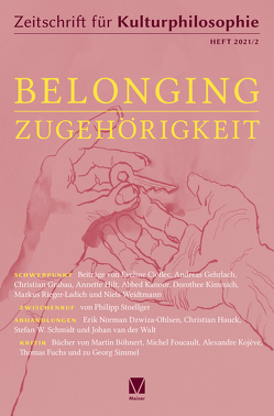Belonging / Zugehörigkeit von Becker,  Ralf, Bermes,  Christian, Westerkamp,  Dirk