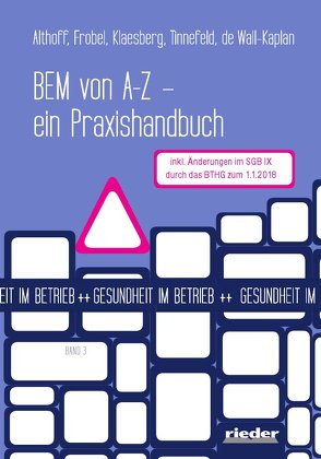 BEM von A – Z von Althoff, de Wall, Frobel, Klaesberg, Tinnefeld