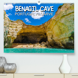 BENAGIL CAVE Portugal Algarve (Premium, hochwertiger DIN A2 Wandkalender 2022, Kunstdruck in Hochglanz) von Creutzburg,  Jürgen