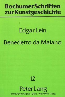 Benedetto da Maiano von Lein,  Edgar