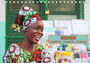 Benin Märkte Farben Voodoo (Tischkalender 2021 DIN A5 quer) von Gerner-Haudum,  Gabriele