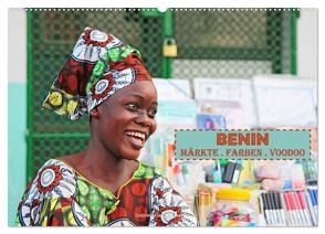 Benin Märkte Farben Voodoo (Wandkalender 2024 DIN A2 quer), CALVENDO Monatskalender von Gerner-Haudum,  Gabriele