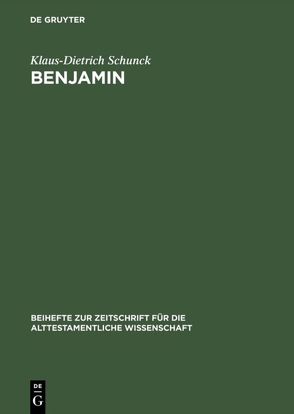 Benjamin von Schunck,  Klaus-Dietrich