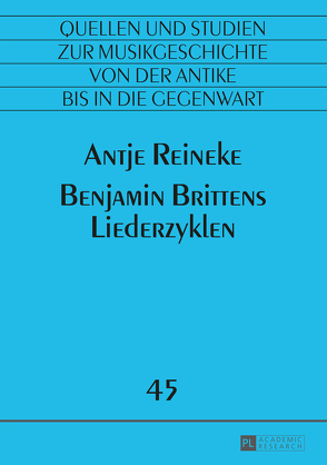 Benjamin Brittens Liederzyklen von Reineke,  Antje