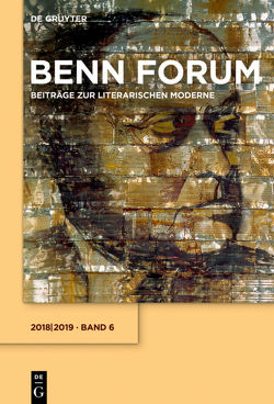 Benn Forum / 2018/2019 von Gottfried-Benn-Gesellschaft, Hof,  Holger, Kraft,  Stephan