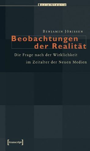 Beobachtungen der Realität von Jörissen,  Benjamin