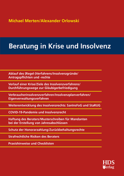Beratung in Krise und Insolvenz von Merten ,  Michael, Orlowski,  Alexander