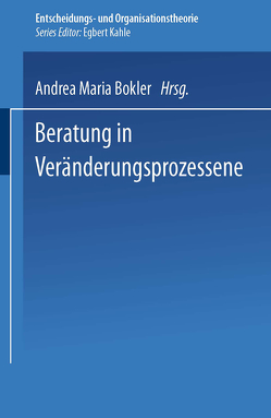 Beratung in Veränderungsprozessen von Bokler,  Andrea Maria