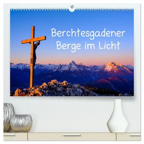 Berchtesgadener Berge im Licht (hochwertiger Premium Wandkalender 2024 DIN A2 quer), Kunstdruck in Hochglanz von Berger,  Herbert