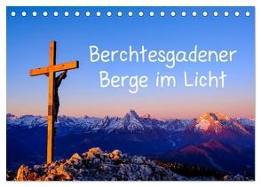 Berchtesgadener Berge im Licht (Tischkalender 2024 DIN A5 quer), CALVENDO Monatskalender von Berger,  Herbert