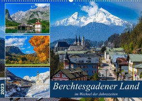 Berchtesgadener Land im Wechsel der Jahreszeiten (Wandkalender 2023 DIN A2 quer) von Wilczek,  Dieter