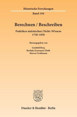 Berechnen – Beschreiben. von Berg,  Gunhild, Török,  Borbála Zsuzsanna, Twellmann,  Marcus