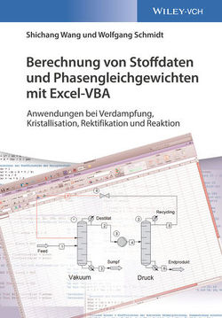 Berechnung von Stoffdaten und Phasengleichgewichten mit Excel-VBA von Schmidt,  Wolfgang, Wang,  Shichang