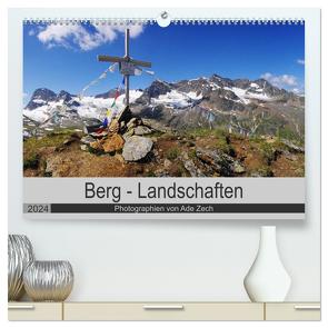 Berg – Landschaften (hochwertiger Premium Wandkalender 2024 DIN A2 quer), Kunstdruck in Hochglanz von Zech,  Ade
