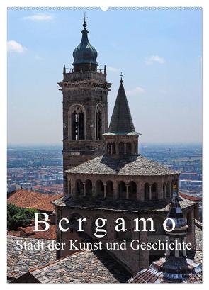 Bergamo (Wandkalender 2024 DIN A2 hoch), CALVENDO Monatskalender von J. Richtsteig,  Walter