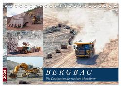 Bergbau – Die Faszination der riesigen Maschinen (Tischkalender 2024 DIN A5 quer), CALVENDO Monatskalender von Frost,  Anja