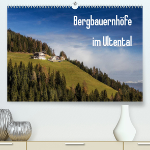 Bergbauernhöfe im Ultental (Premium, hochwertiger DIN A2 Wandkalender 2023, Kunstdruck in Hochglanz) von Pöder,  Gert