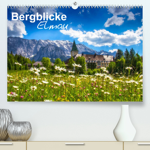Bergblicke – Elmau (Premium, hochwertiger DIN A2 Wandkalender 2023, Kunstdruck in Hochglanz) von Roessler,  Fabian