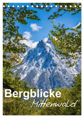 Bergblicke – Mittenwald (Tischkalender 2024 DIN A5 hoch), CALVENDO Monatskalender von Roman Roessler,  Fabian