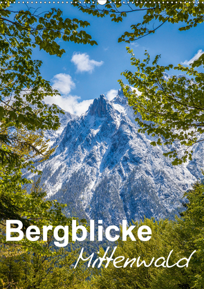 Bergblicke – Mittenwald (Wandkalender 2021 DIN A2 hoch) von Roman Roessler,  Fabian