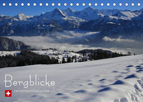 Bergblicke – swissmountainview.ch (Tischkalender 2022 DIN A5 quer) von swissmountainview.ch