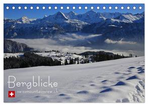 Bergblicke – swissmountainview.ch (Tischkalender 2024 DIN A5 quer), CALVENDO Monatskalender von swissmountainview.ch,  swissmountainview.ch