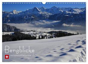 Bergblicke – swissmountainview.ch (Wandkalender 2024 DIN A3 quer), CALVENDO Monatskalender von swissmountainview.ch,  swissmountainview.ch