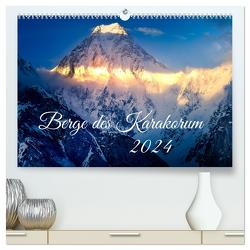 Berge des Karakorum (hochwertiger Premium Wandkalender 2024 DIN A2 quer), Kunstdruck in Hochglanz von Weigelt,  Holger