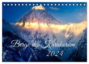 Berge des Karakorum (Tischkalender 2024 DIN A5 quer), CALVENDO Monatskalender von Weigelt,  Holger