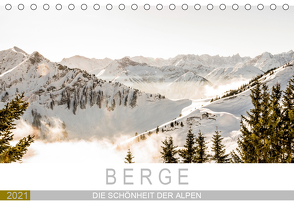 Berge – Die Schönheit der Alpen (Tischkalender 2021 DIN A5 quer) von Wagner,  Jacqueline