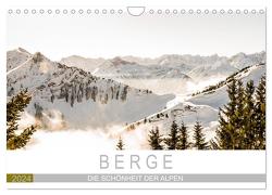 Berge – Die Schönheit der Alpen (Wandkalender 2024 DIN A4 quer), CALVENDO Monatskalender von Wagner,  Jacqueline