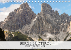 Berge Südtirol (Tischkalender 2021 DIN A5 quer) von Tappeiner,  Kurt