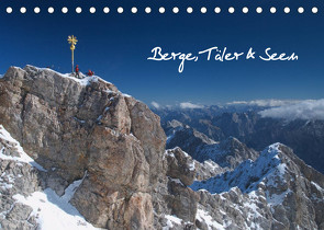 Berge, Täler & Seen (Tischkalender 2023 DIN A5 quer) von Rieß,  Gerhard