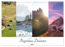Bergerlebnis Dolomiten (Wandkalender 2024 DIN A3 quer), CALVENDO Monatskalender von Fink,  Christina