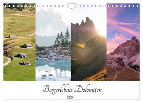 Bergerlebnis Dolomiten (Wandkalender 2024 DIN A4 quer), CALVENDO Monatskalender von Fink,  Christina