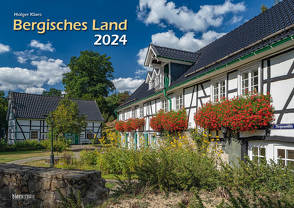 Bergisches Land 2024 Bildkalender A3 quer, spiralgebunden von Klaes,  Holger
