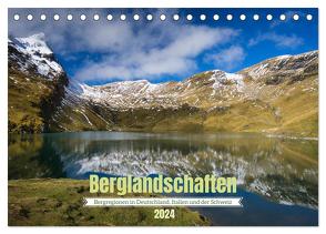Berglandschaften – Deutschland, Italien und Schweiz (Tischkalender 2024 DIN A5 quer), CALVENDO Monatskalender von Enderle,  Thomas