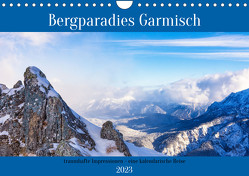 Bergparadies Garmisch – traumhafte Impressionen (Wandkalender 2023 DIN A4 quer) von Rosier (Videografic),  Thomas