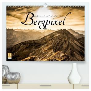 Bergpixel „Höhenrausch und Leidenschaft“ (hochwertiger Premium Wandkalender 2024 DIN A2 quer), Kunstdruck in Hochglanz von Major,  Maik