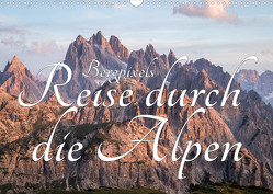 Bergpixel´s Reise durch die Alpen (Wandkalender 2023 DIN A3 quer) von Maik