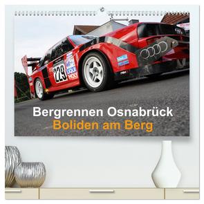 Bergrennen Osnabrück – Boliden am Berg (hochwertiger Premium Wandkalender 2024 DIN A2 quer), Kunstdruck in Hochglanz von von Sannowitz,  Andreas