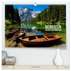 Bergseen in den Dolomiten (hochwertiger Premium Wandkalender 2024 DIN A2 quer), Kunstdruck in Hochglanz von Gospodarek,  Mikolaj