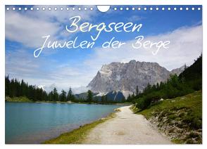 Bergseen – Juwelen der Berge (Wandkalender 2024 DIN A4 quer), CALVENDO Monatskalender von Kapp,  Lilo